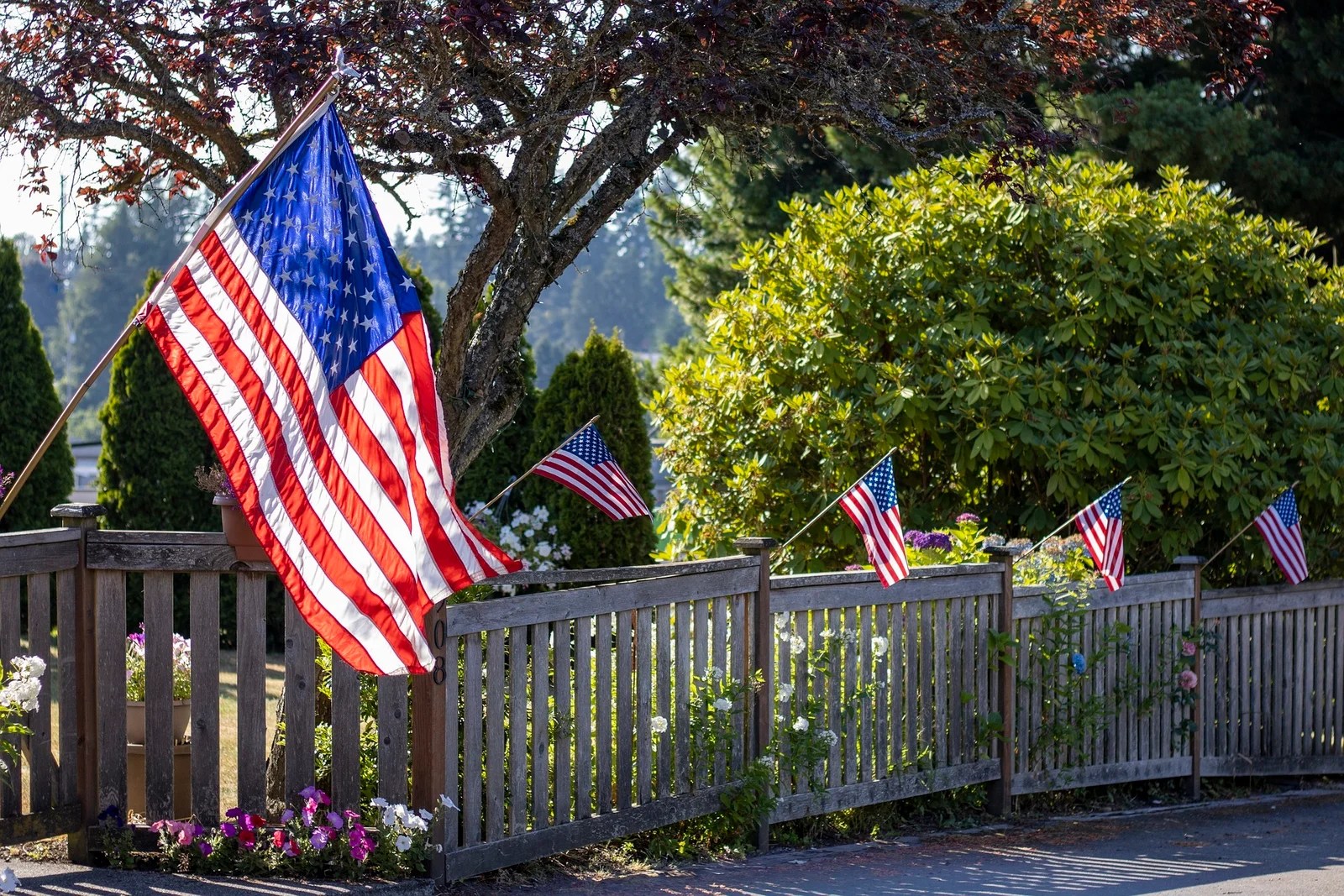 A Patriotic Home Decorating Theme